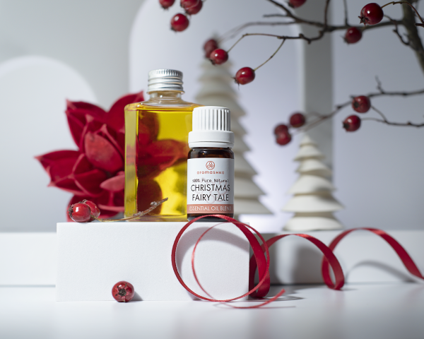 Рецепт домашней косметики Массажное масло для терапии души и тела «Рождественская сказка»